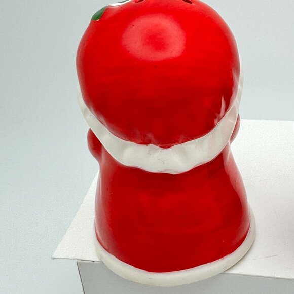 Vintage Mr. & Mrs. Santa Claus Salt & Pepper Shakers Ceramic Christmas Decor - Picture 8 of 10